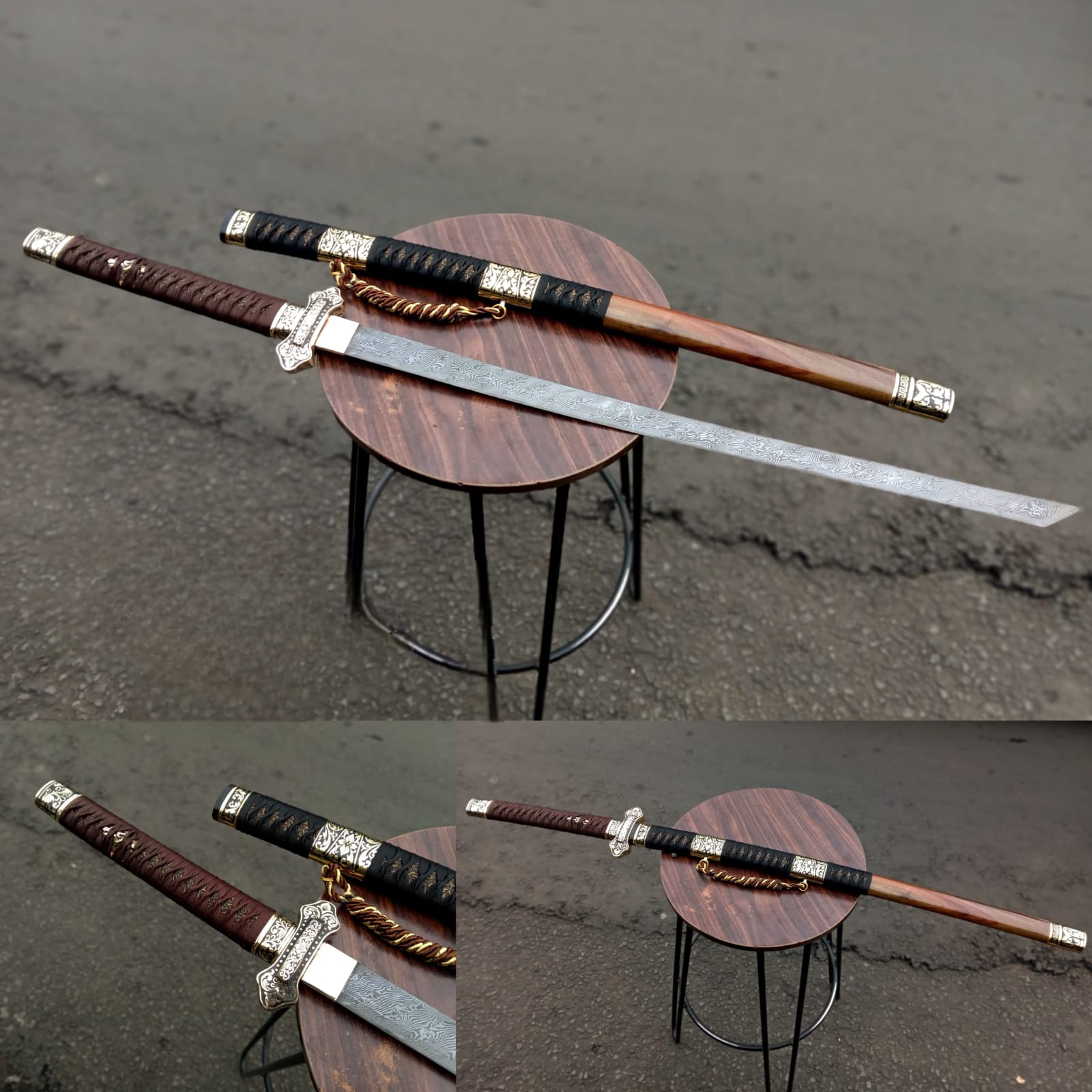 KATANA DAMASCUS COSTUME PREMIUM